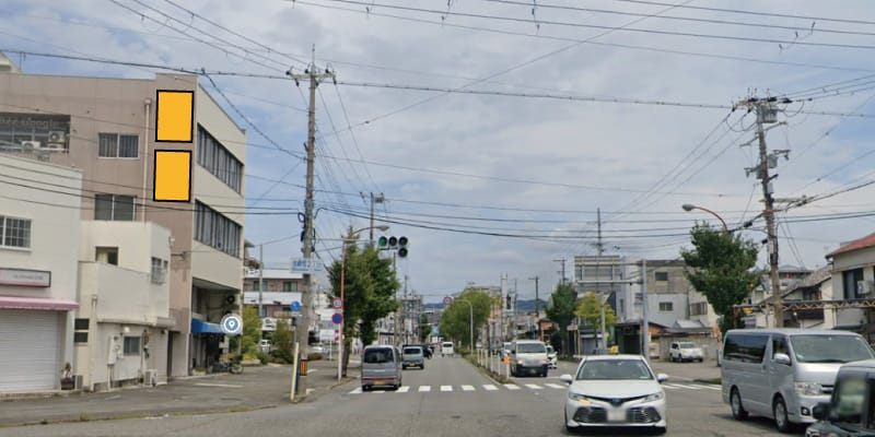 和歌山市鷹匠・島崎・屋形町・│屋外広告│野立て看板・道路広告